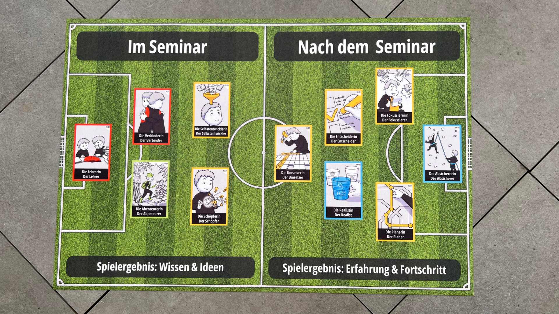 Teppich - Spielfeld