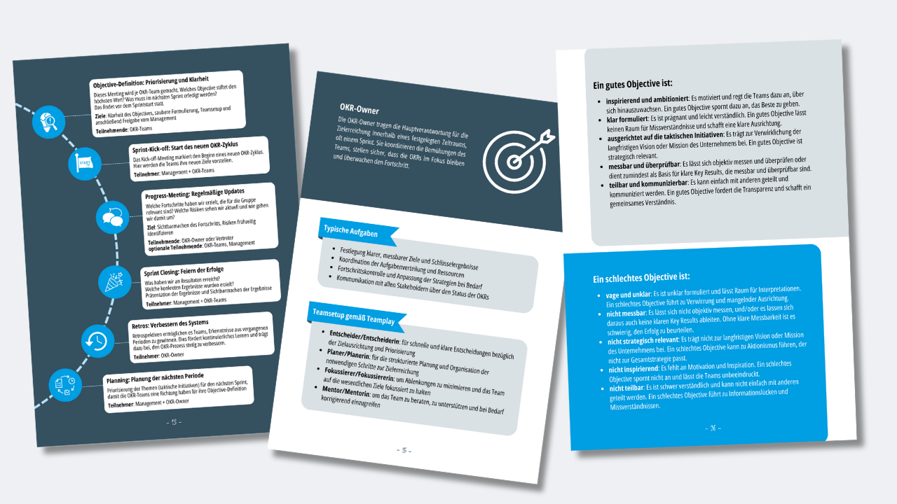 Playbook - OKRs smart einführen