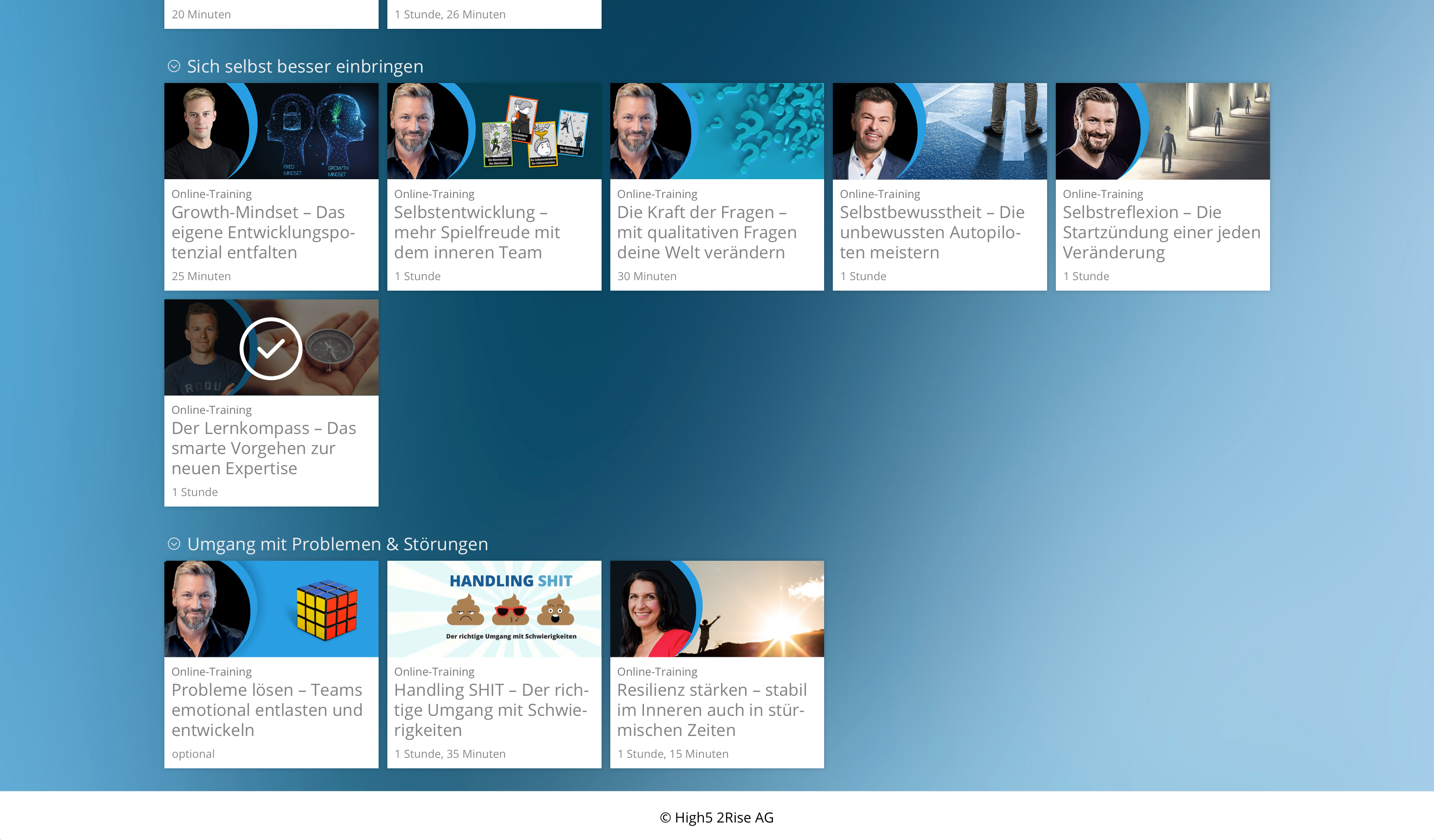 Jahreslizenz - Transformation Academy