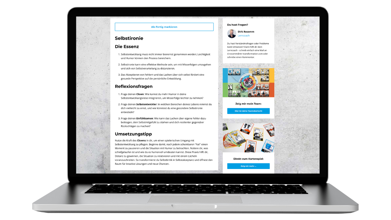 Videokurs: Selbstverantwortung