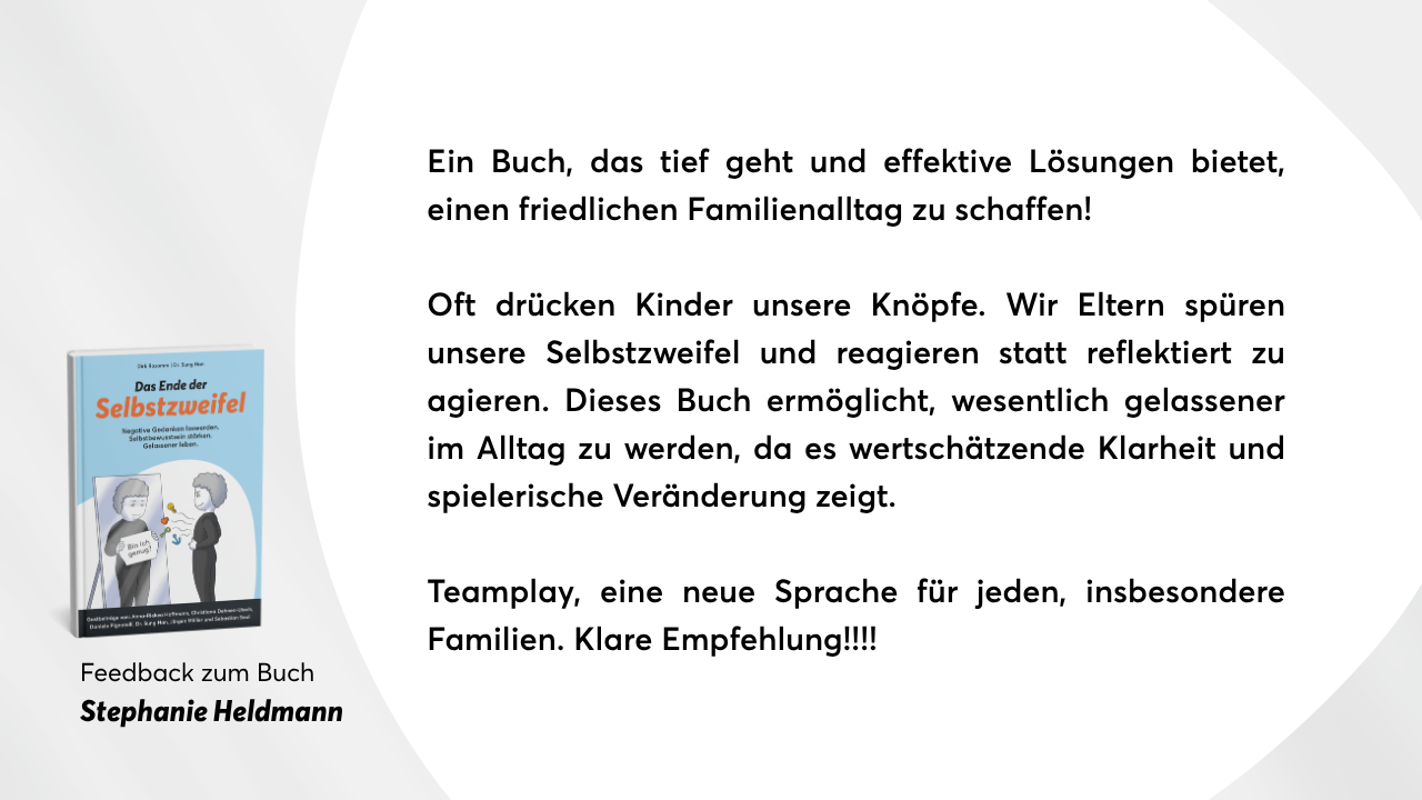 Buch: TeamPLAY - Das Ende der Selbstzweifel - Mr. Transformation Shop