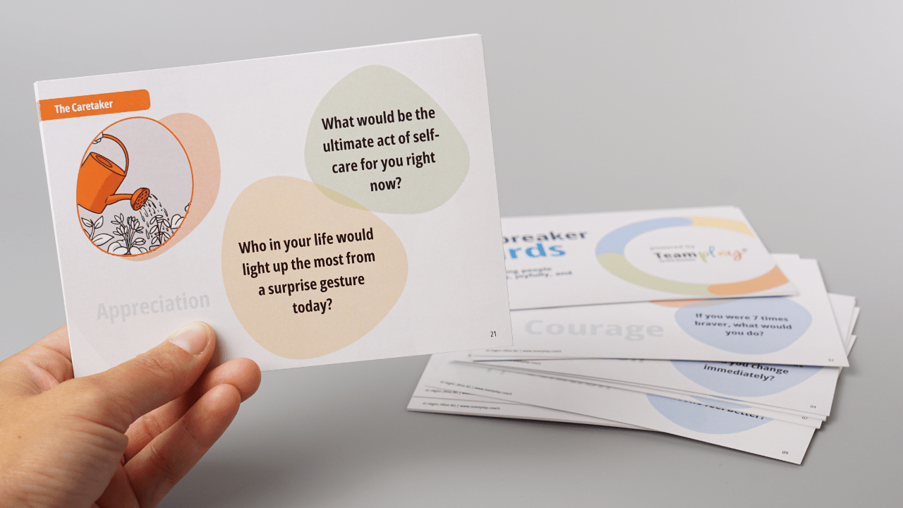 Icebreaker Cards (englisch) - Mr. Transformation Shop