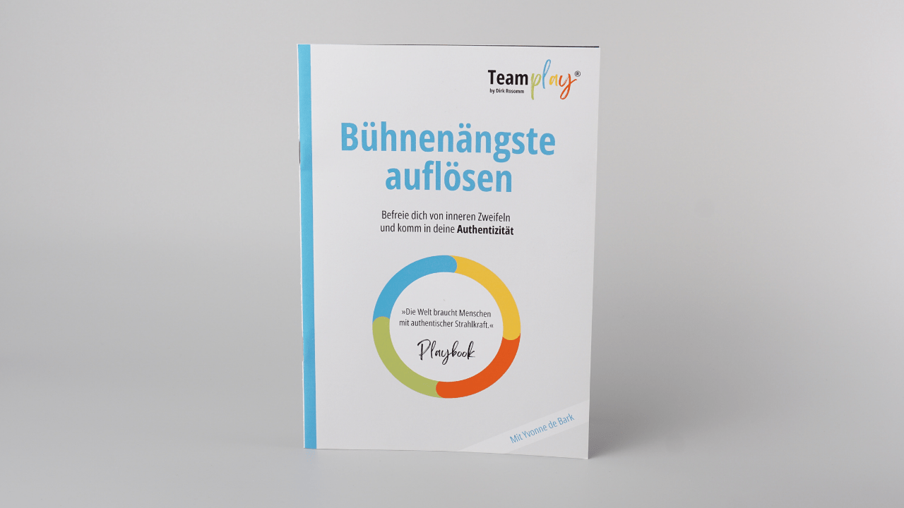 Playbook - Bühnenängste auflösen - Mr. Transformation Shop