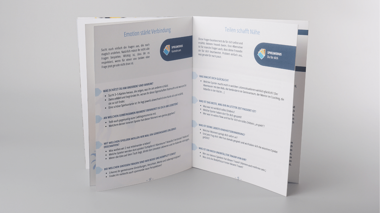 Playbook - Freundschaft vertiefen - Mr. Transformation Shop