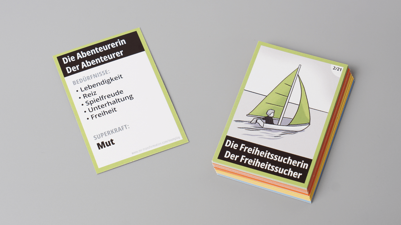 TeamPLAY 2.0 Kartenset für Schulen - Mr. Transformation Shop