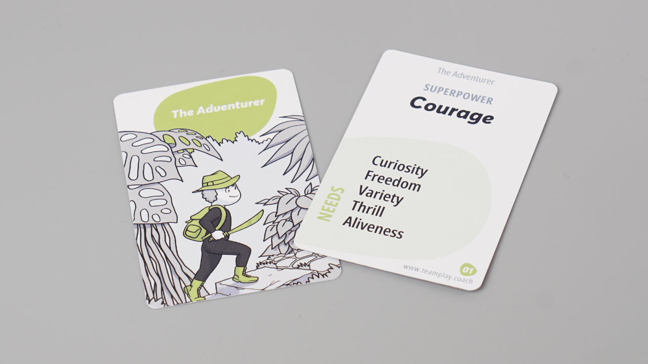 TeamPLAY 3.0 Kartenset (englisch) - Mr. Transformation Shop