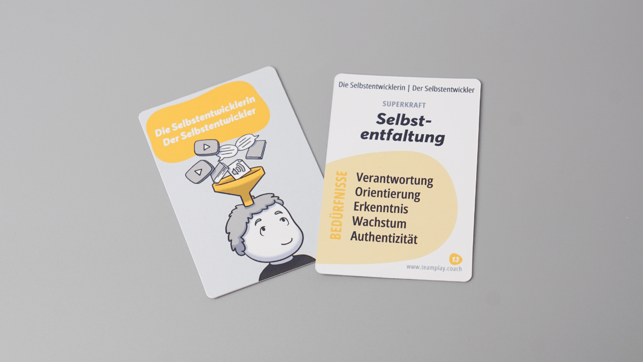 TeamPLAY 3.0 Kartenset für Schulen - Mr. Transformation Shop