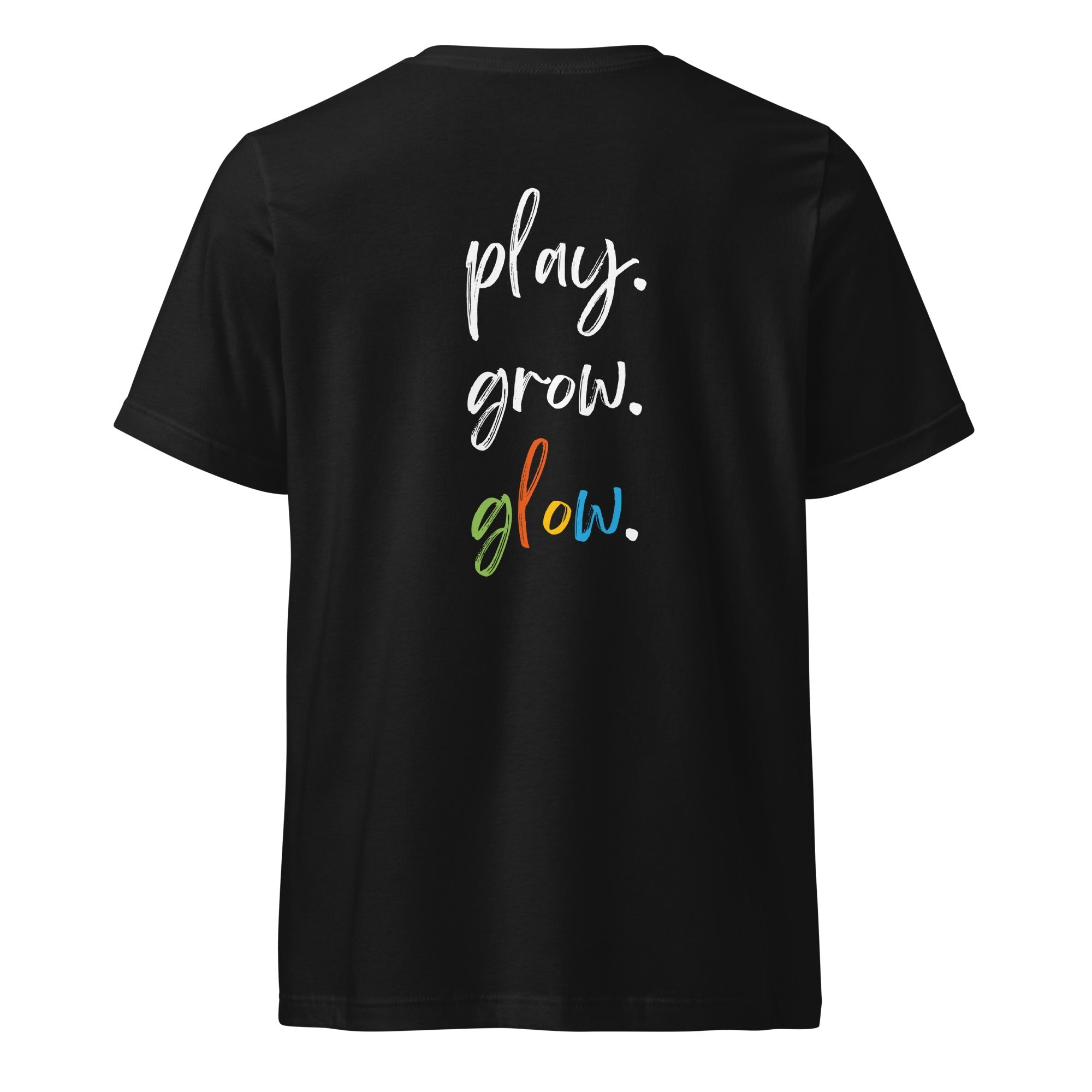 TeamPLAY T-Shirt play. grow. glow. - Mr. Transformation Shop