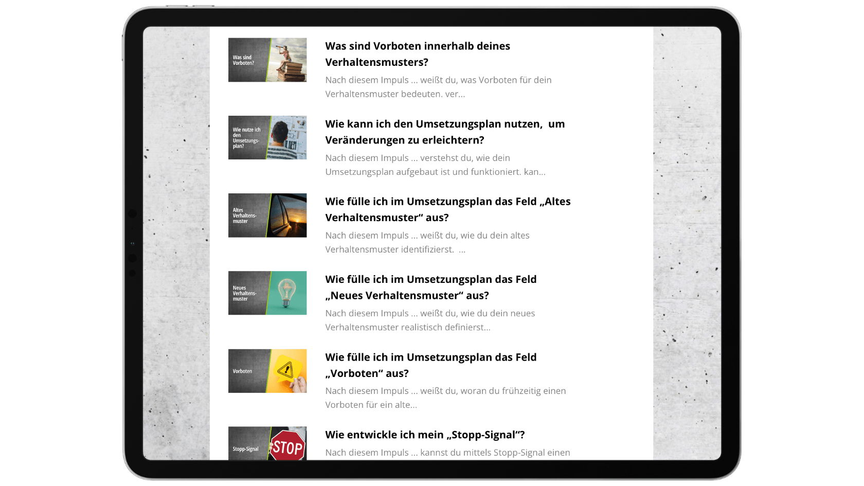 Videokurs: New Habits - Mr. Transformation Shop