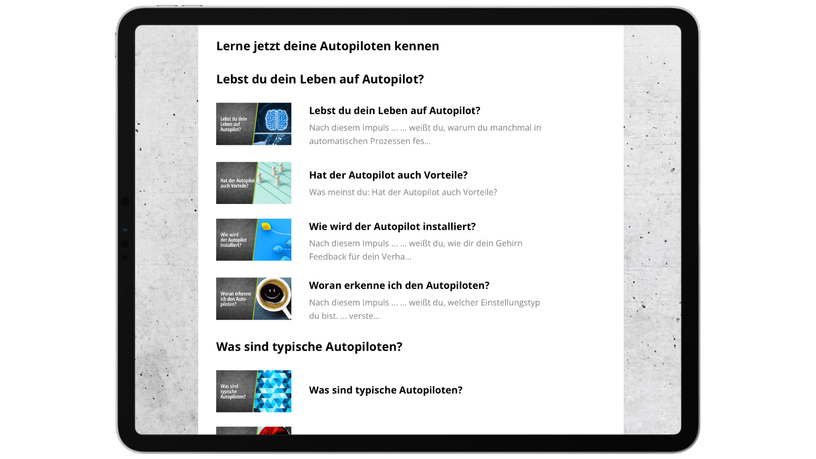 Videokurs: New Habits - Mr. Transformation Shop