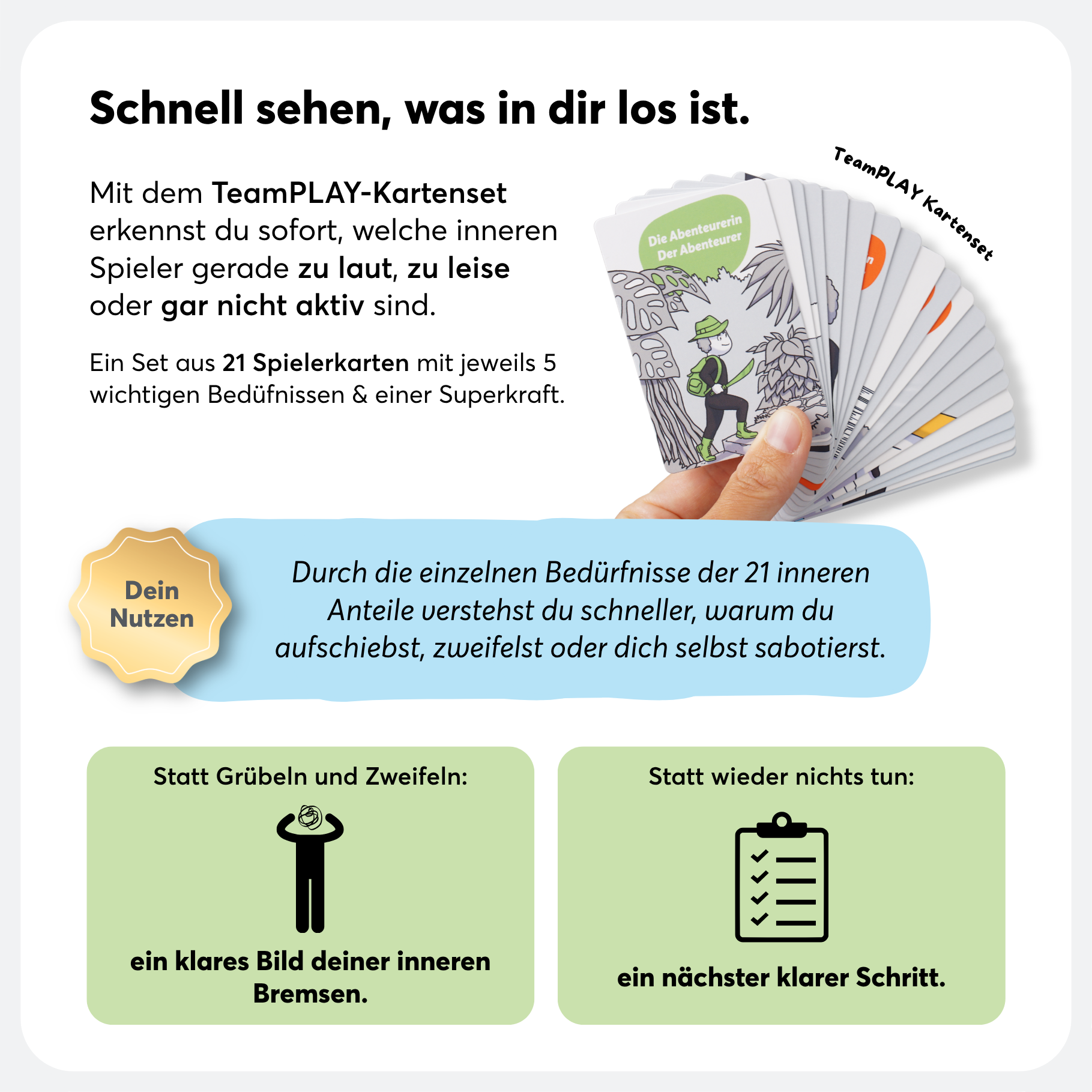 Aus Selbstzweifeln wird UmsetzungsKRAFT