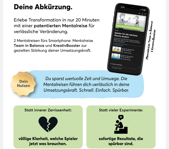 Aus Selbstzweifeln wird UmsetzungsKRAFT