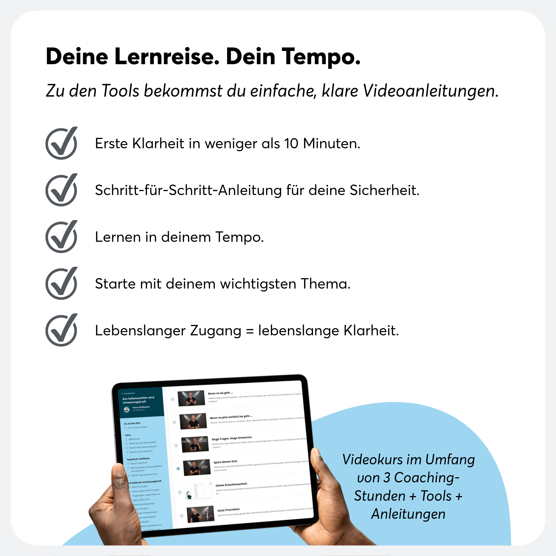 Aus Selbstzweifeln wird UmsetzungsKRAFT