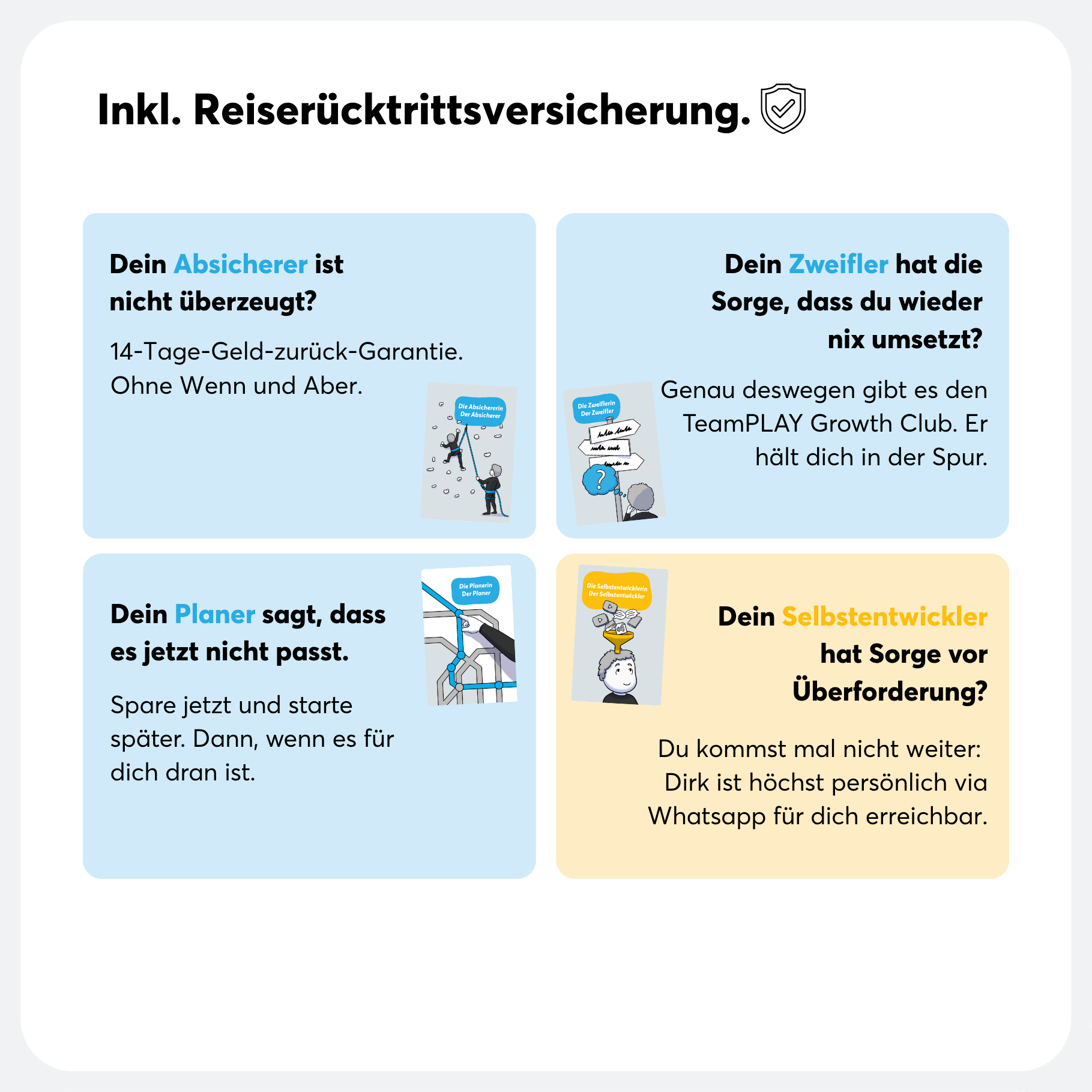 Aus Selbstzweifeln wird UmsetzungsKRAFT