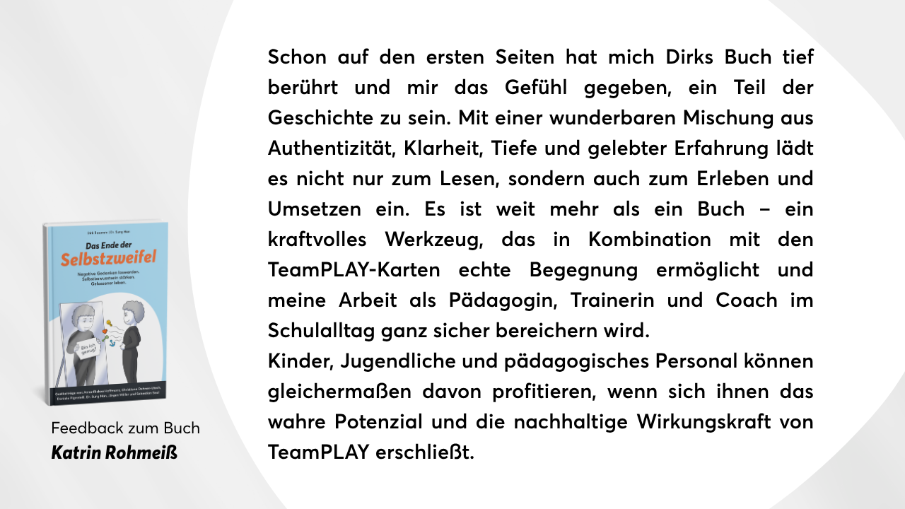 Buch: TeamPLAY - Das Ende der Selbstzweifel