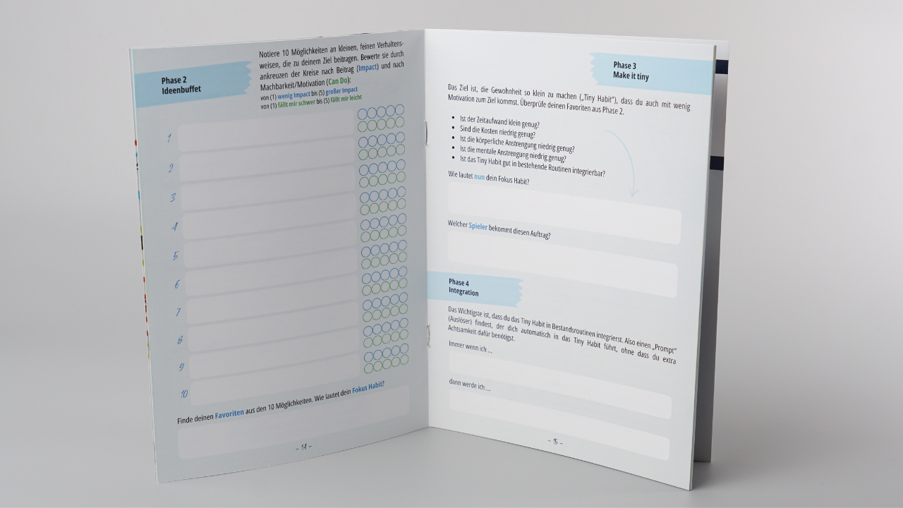 Playbook - Verhaltensdesigner