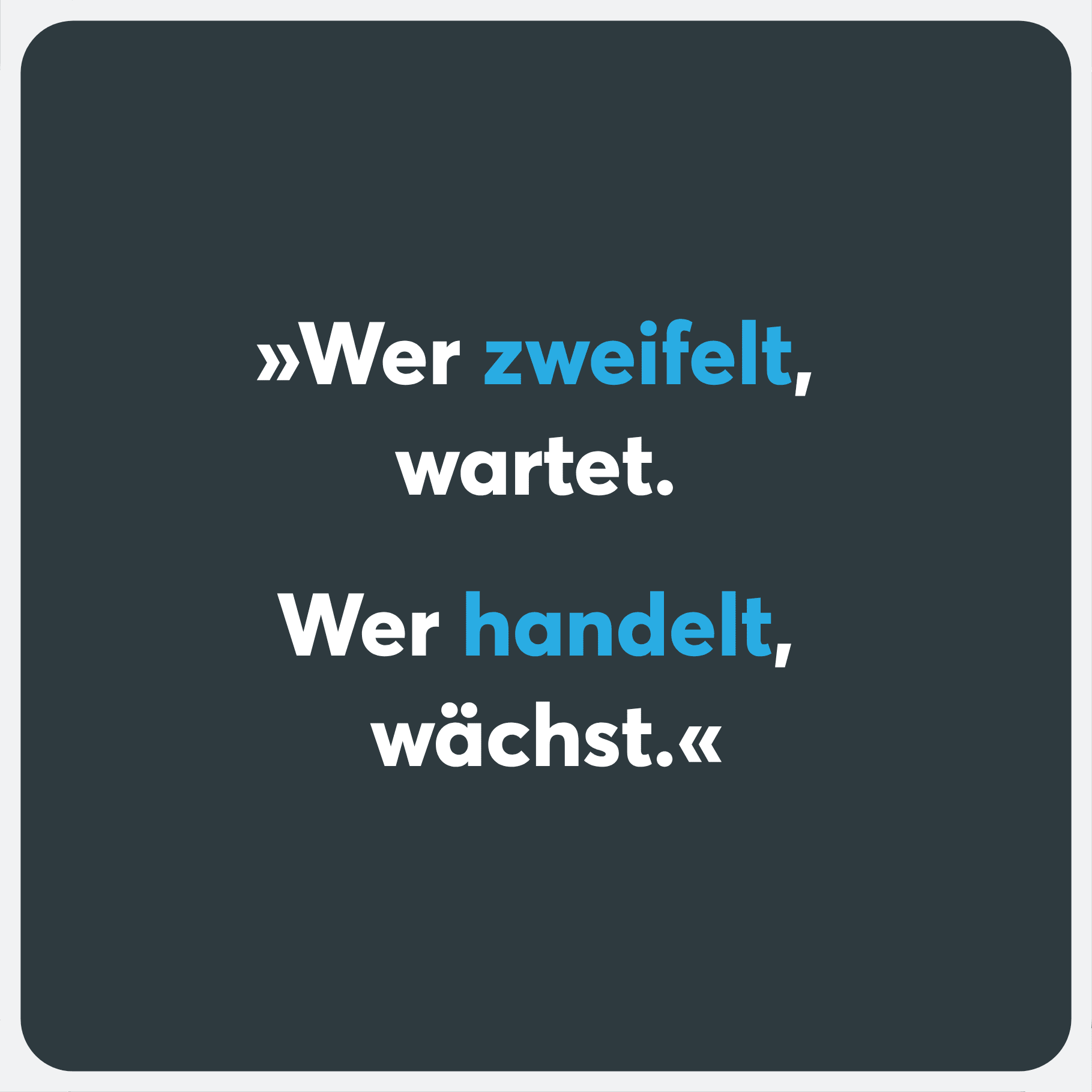 Aus Selbstzweifeln wird UmsetzungsKRAFT - TeamPLAY Shop