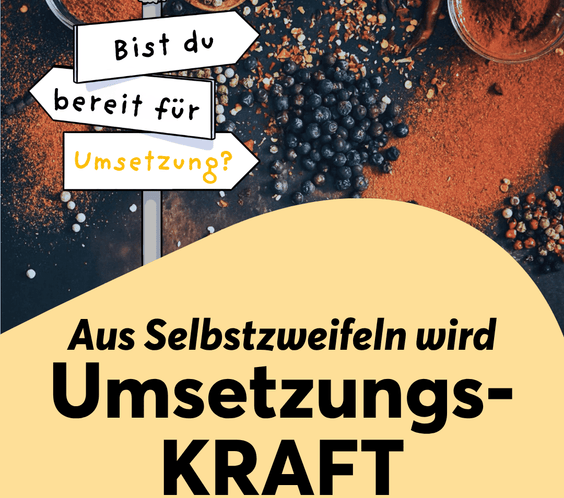 Aus Selbstzweifeln wird UmsetzungsKRAFT - TeamPLAY Shop