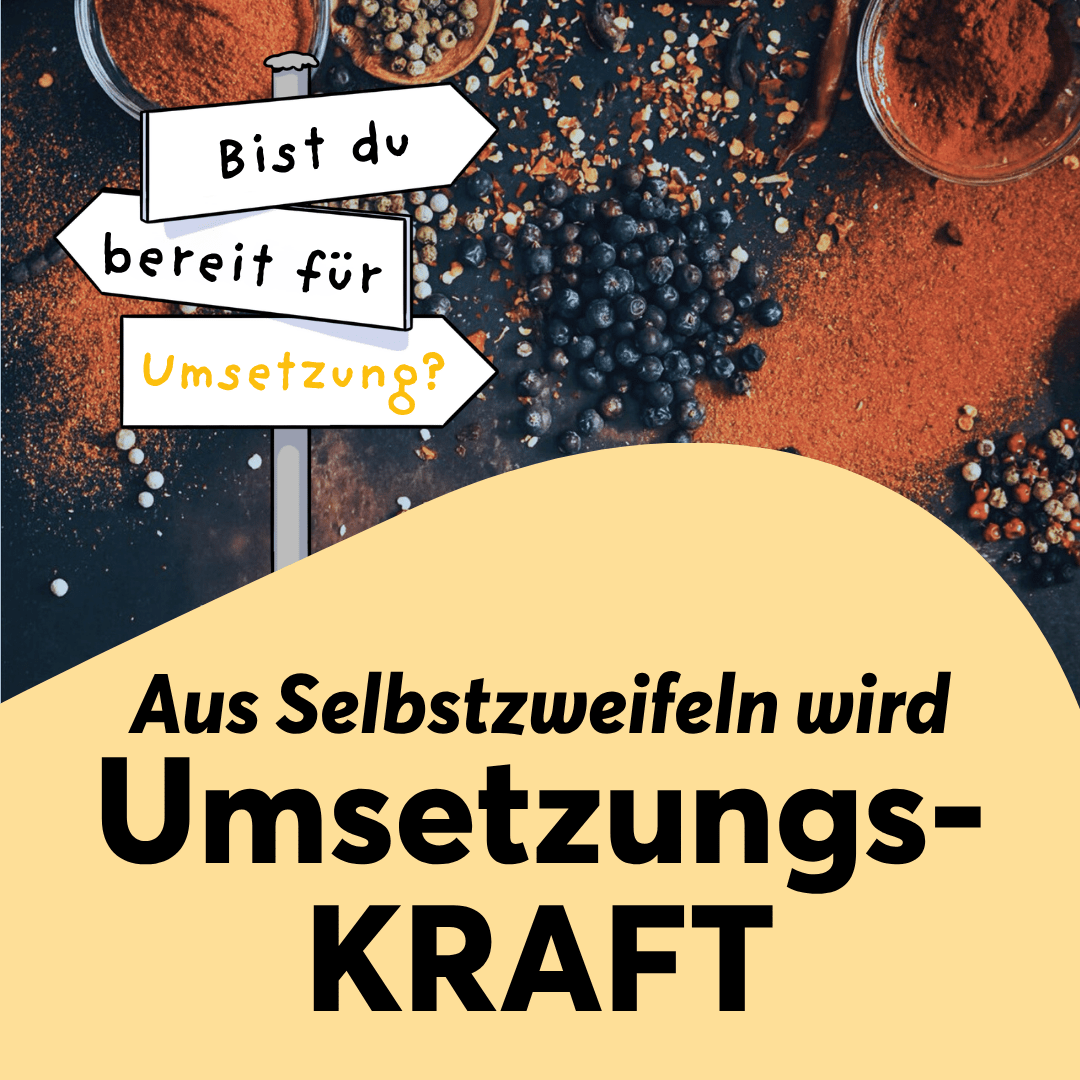 Aus Selbstzweifeln wird UmsetzungsKRAFT - TeamPLAY Shop