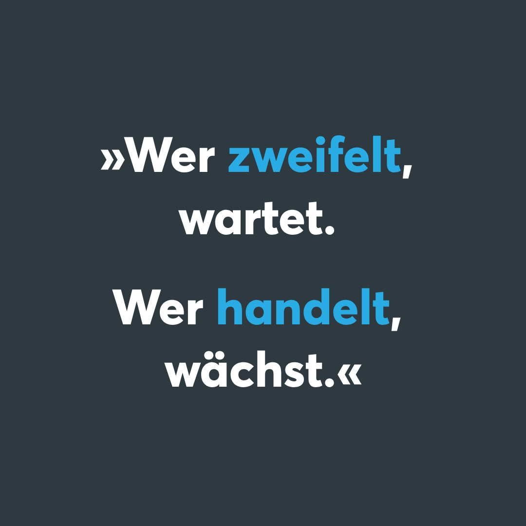 Aus Selbstzweifeln wird UmsetzungsKRAFT - TeamPLAY Shop