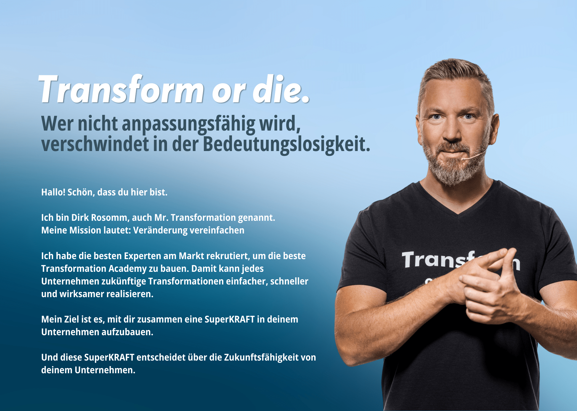 Broschüre T - Academy - Mr. Transformation Shop