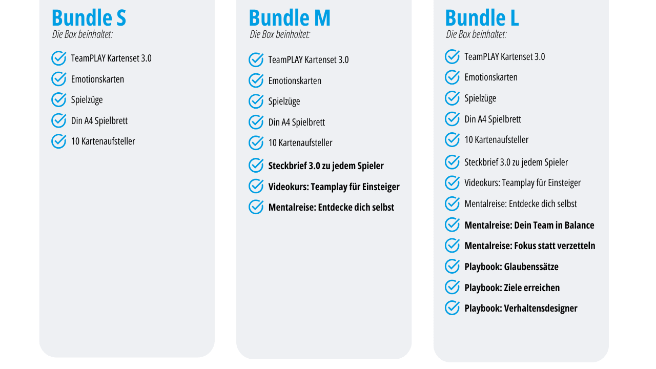 Bundle: TeamPLAY Box S - TeamPLAY Shop