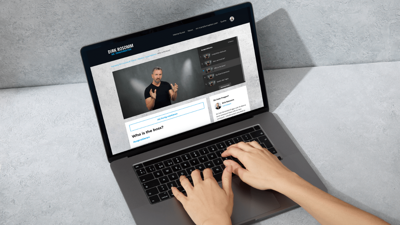 Ergänzungskurs: Trainer & Coaches - Mr. Transformation Shop