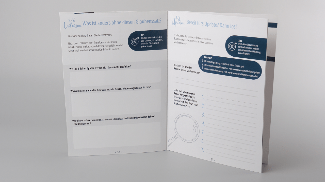 Playbook - Glaubenssätze transformieren - Mr. Transformation Shop