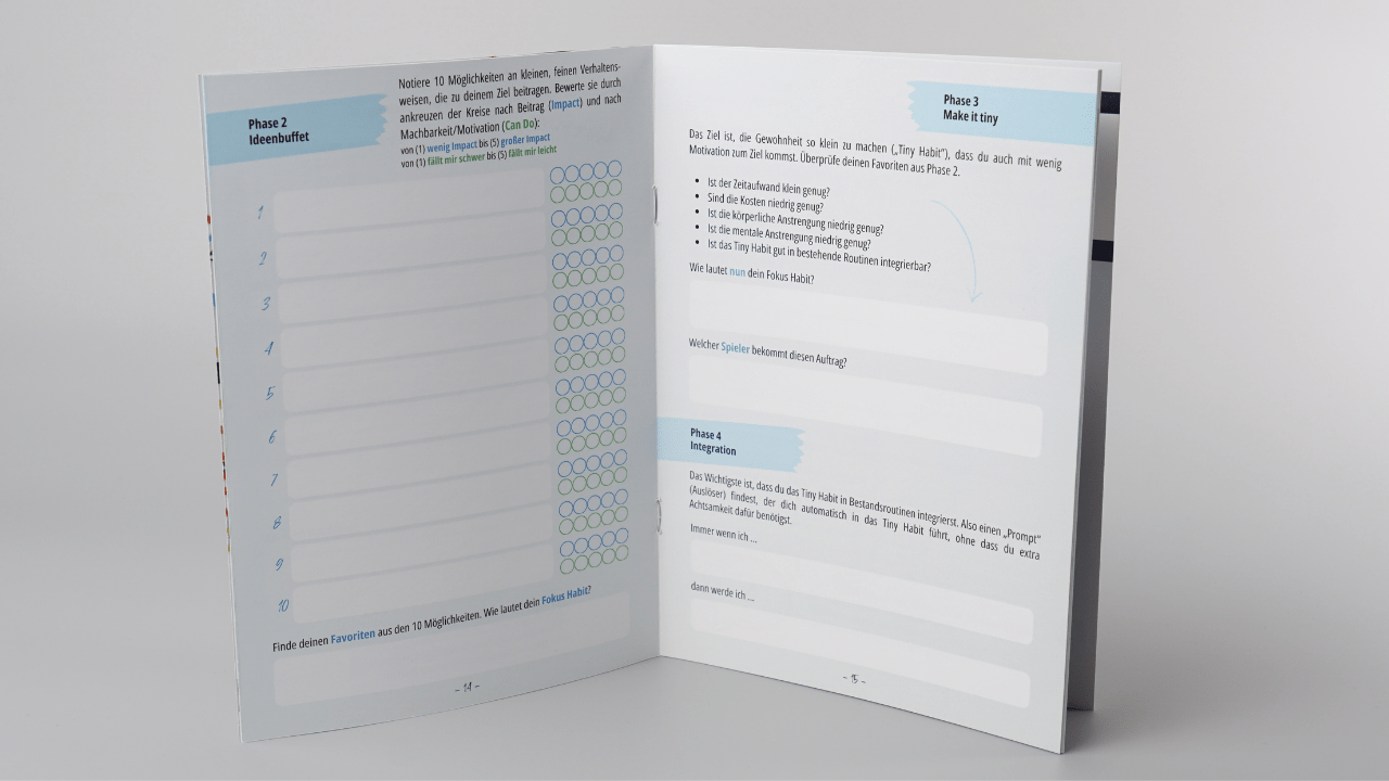 Playbook - Verhaltensdesigner - Mr. Transformation Shop