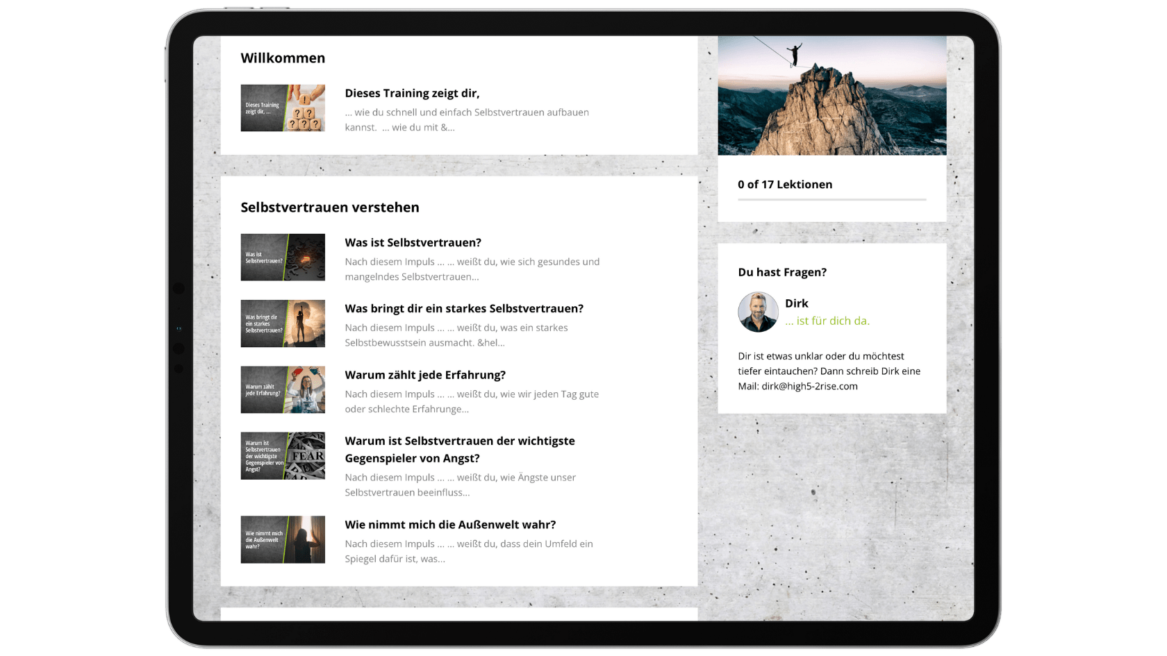 Videokurs: New Habits - Mr. Transformation Shop